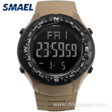 SMAEL Men Sports Watches Countdown Double Time